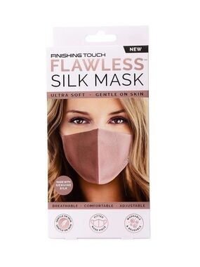 FINISHING TOUCH FLAWLESS SILK MASK - ADULT SIZE (NEW WITH TAGS)
